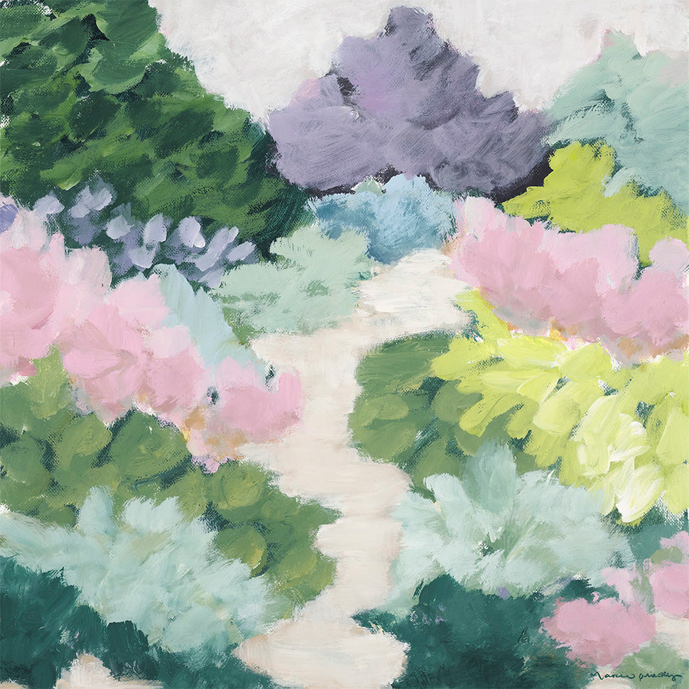 The Cottage Garden II - Limited Edition Print - Marcia Priestley