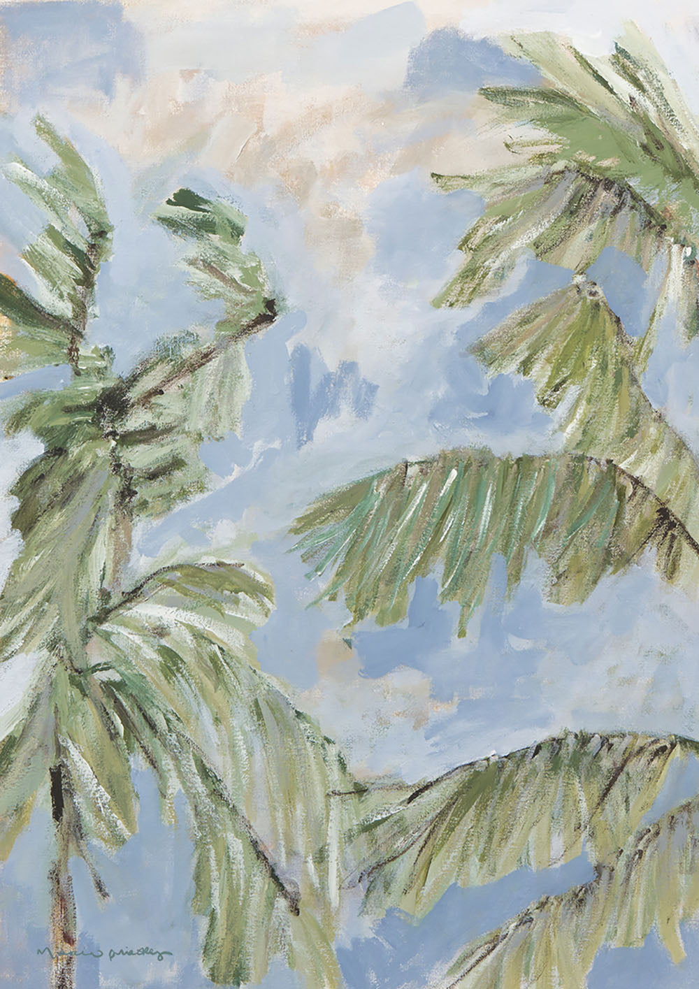 The Palms - Limited Edition Print - Marcia Priestley