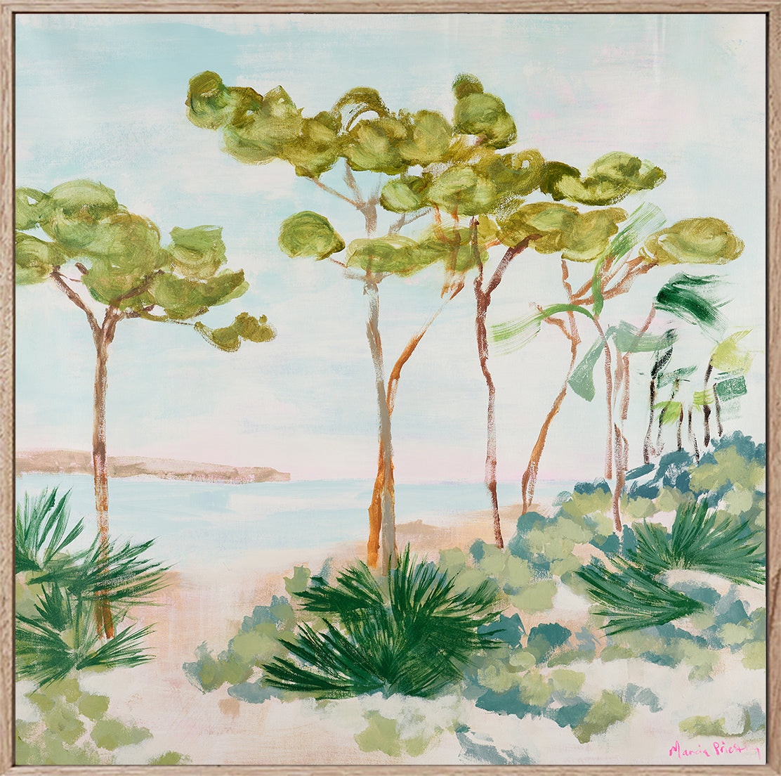 Tropez I - Original Painting - Marcia Priestley