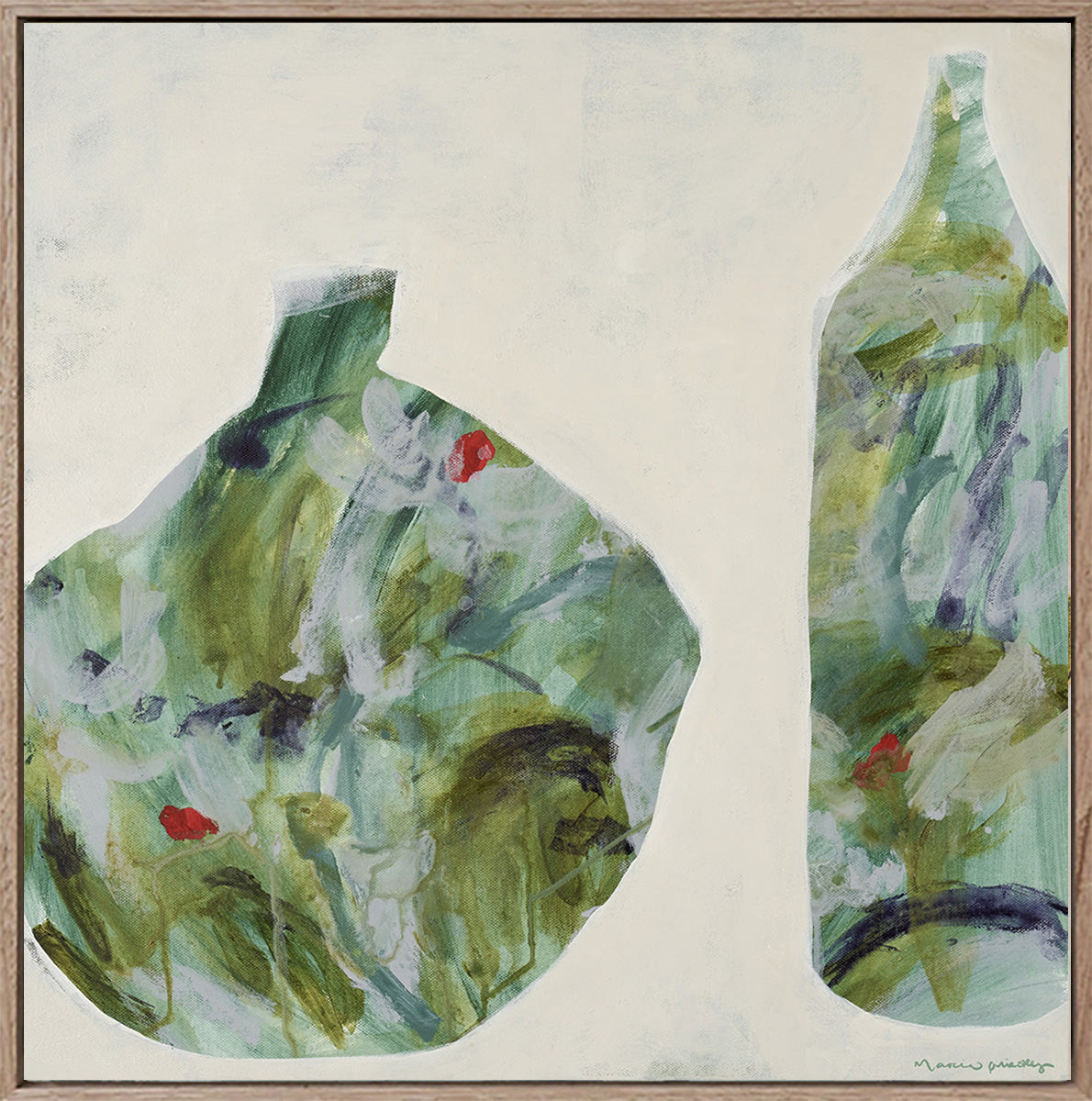 Vase à Verdure - Limited Edition Print - Marcia Priestley