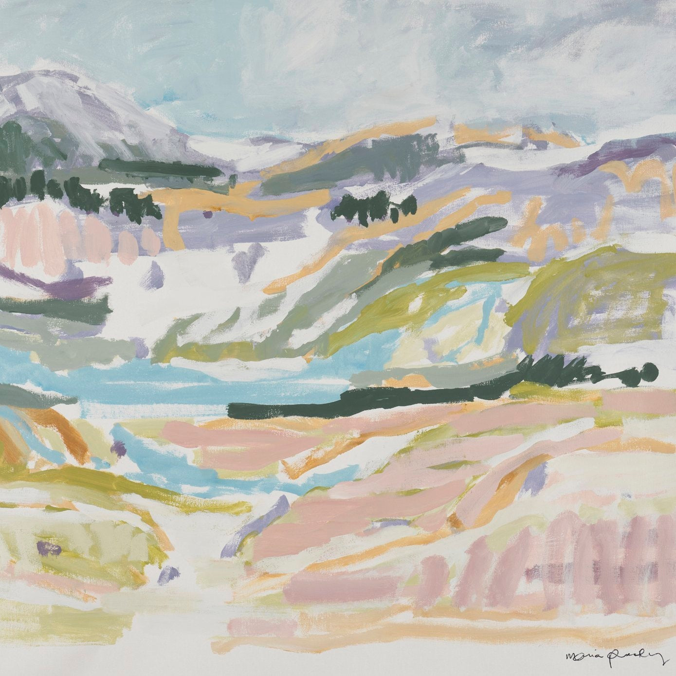 Westward - Original Painting - Marcia Priestley
