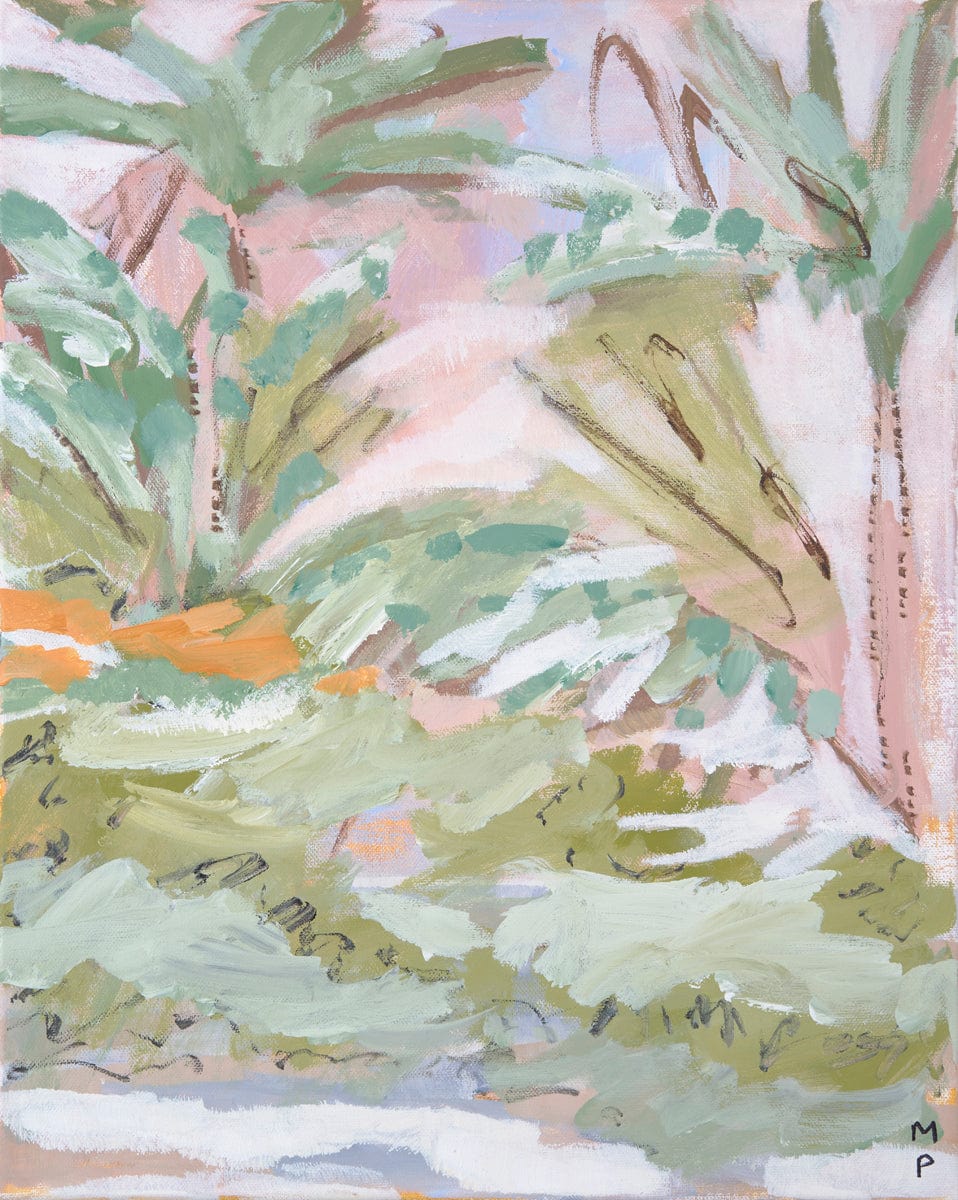 Banana Bay - Original Painting - Marcia Priestley