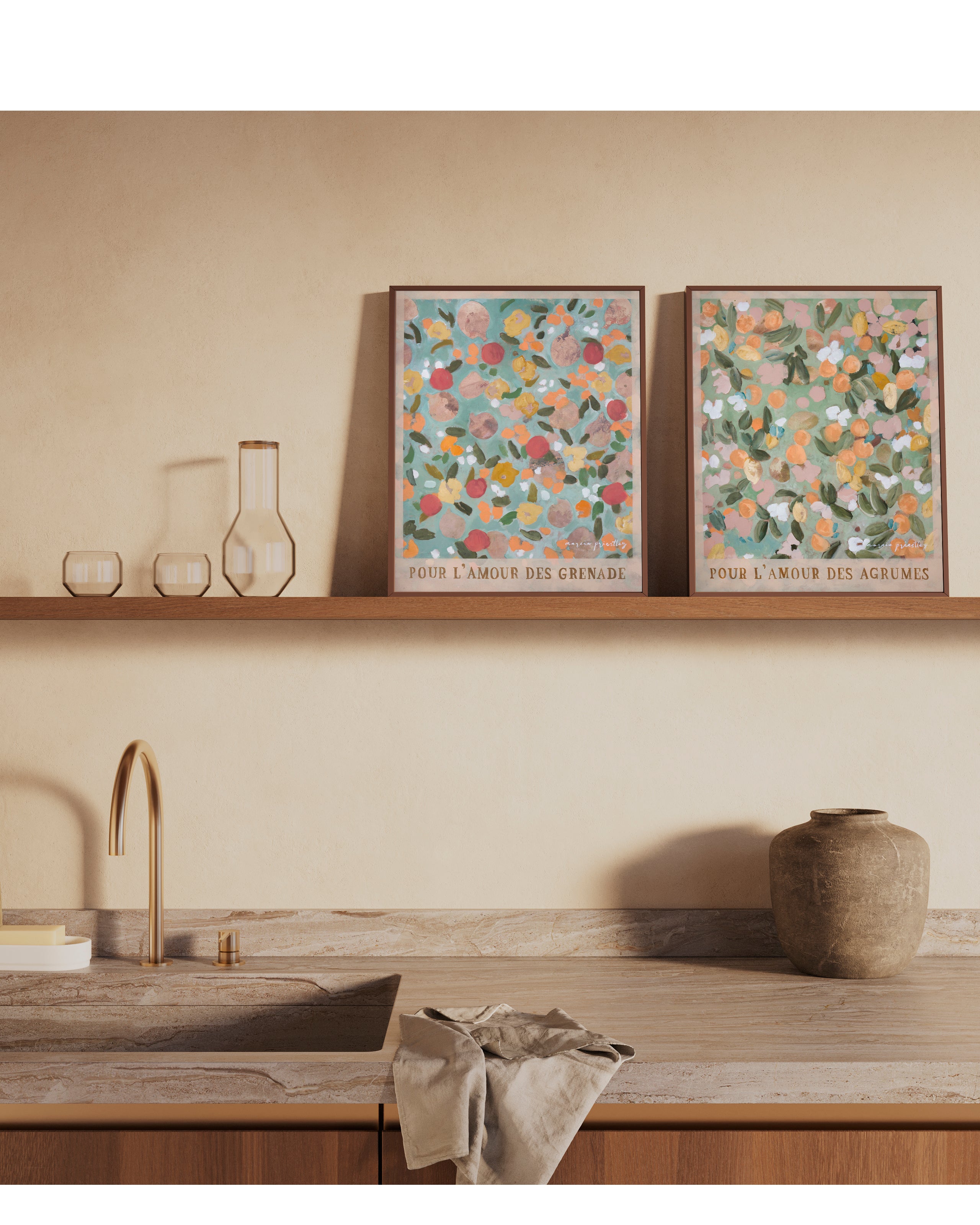 Pour L’amour Des Agrumes - Original Painting